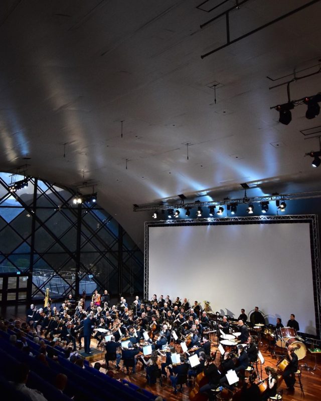 Ravello Festival - All’Auditorium Oscar Niemeyer, l’Orchestra del Teatro Massimo di Palermo diretta da Gabriele Ferro. Photo by @izzopino on Instagram
